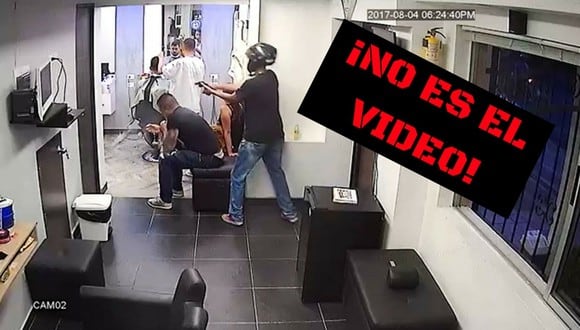 Video del crimen en Colombia.