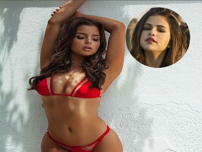La doble de Selena Gomez se llama Demi Rose y es colombiana. La belleza de  Rose está cautivando las redes sociales con sus provocativas fotos.
