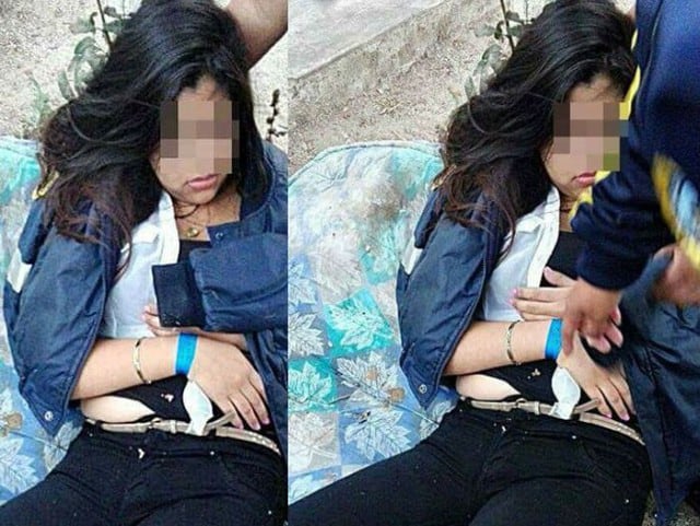 La joven tiene 21 años y fue encontrada sobre un colchón sucio en una calle de Trujillo.