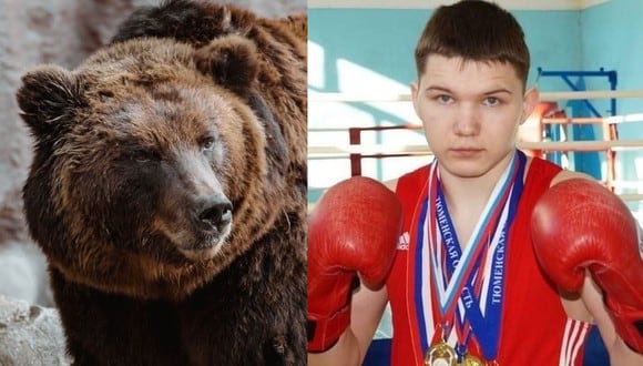 Ilya Medvedev, de 24 años, y sus amigos fueron atacados por el oso cuando pescaban en un río. (Pixabay Pavel Karásek/ Redes sociales)
>