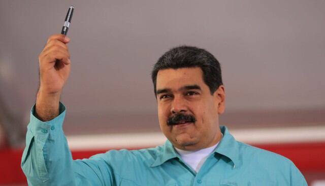Nicolás Maduro confundió el nombre del presidente peruano Martín Vizcarra. (Fotos: Agencias)