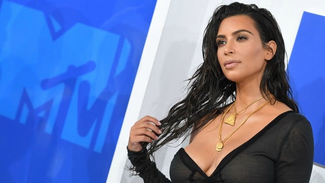 Kim Kardashian y su sensual look en los MTV VMA 2016. Foto: Agencias