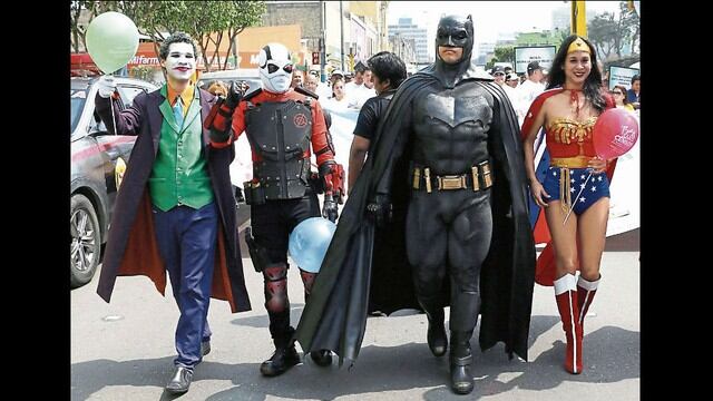 Batman, Superman y oros personajes de cómics ayudaron a la prevención del uso de drogas.