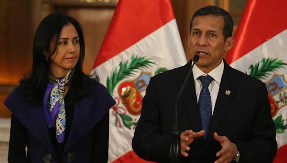 Expresidente Ollanta Humala y exprimera dama Nadine Heredia.