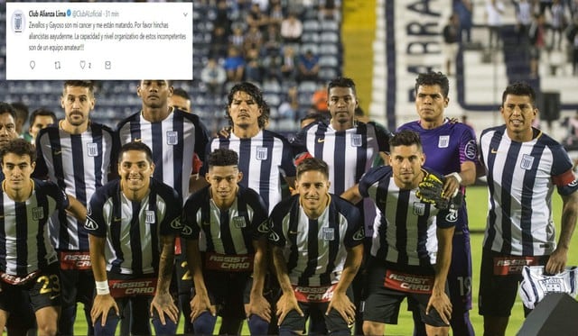 Alianza Lima: Cuenta de Twitter fue 'hackeada' y el club sufrió terribles agravios | FOTOS