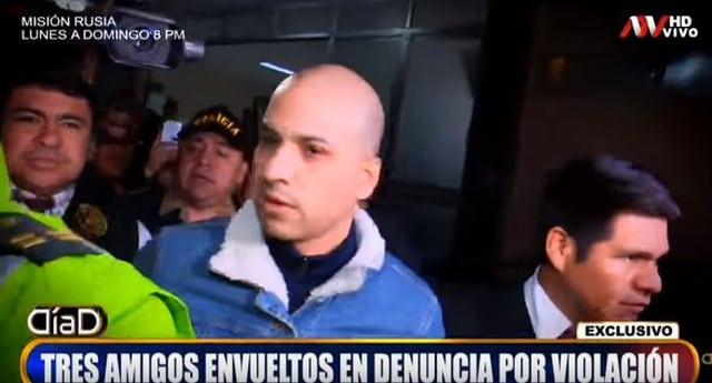 Piero Gaitán García y Javier Dulzaides implicados en denuncia de violación. Video: Día D
