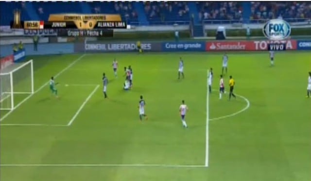 Alianza Lima: Este gol de Ruiz para Junior los eliminó de la Copa Libertadores | FOTOS | VIDEO