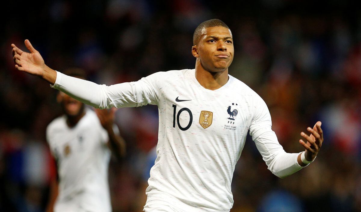 Francia empató 2-2 ante Islandia con gol de Mbappé en el último minuto en amistoso por fecha FIFA