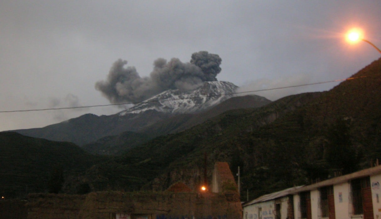 El proceso eruptivo del volcán duraría aproximadamente dos años. (Foto: GEC)