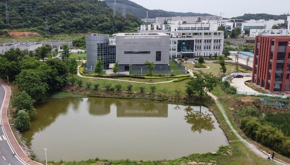 Esta vista aérea muestra el laboratorio P4 en el campus del Instituto de Virología de Wuhan, en la provincia central china de Hubei. (Foto: AFP/Héctor RETAMAL)