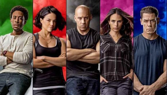 Los protagonistas de Rápidos y furiosos 9 (Foto: Universal Pictures)