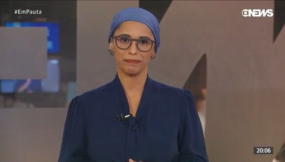 Presentadora de televisión anuncia en vivo que fue diagnosticada con cáncer de mama. (Foto: Captura video Globo.com)