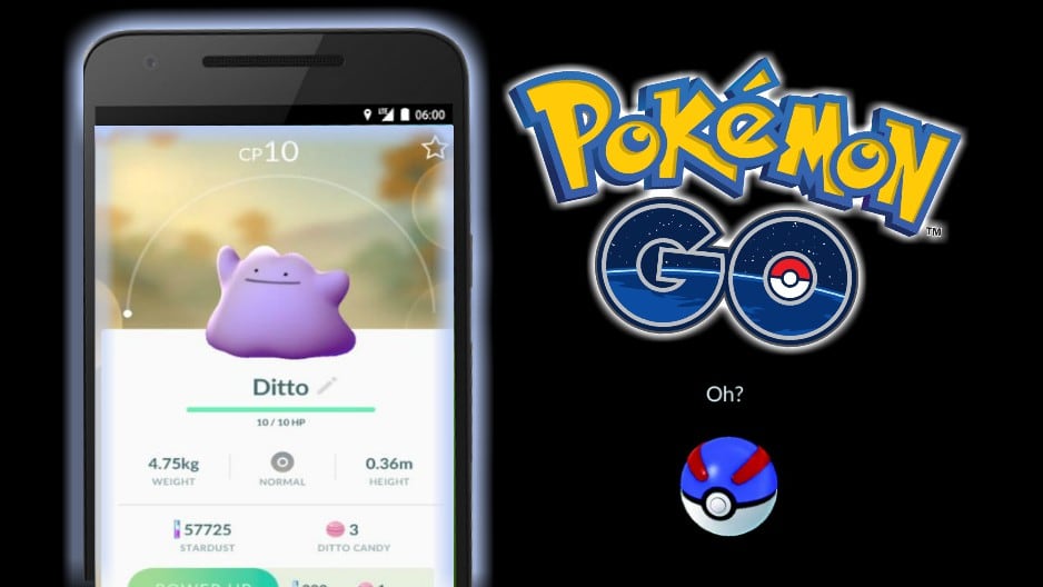 Pokémon Go: Ditto ya está disponible en la aplicación