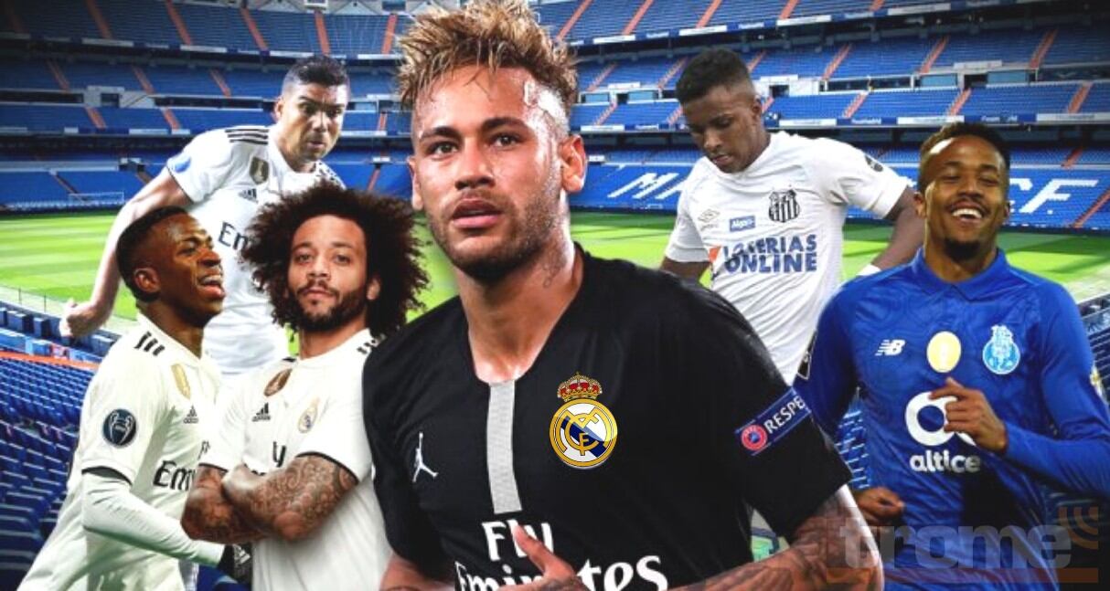 Neymar arma argolla antes de llegar a vestuario de Real Madrid.