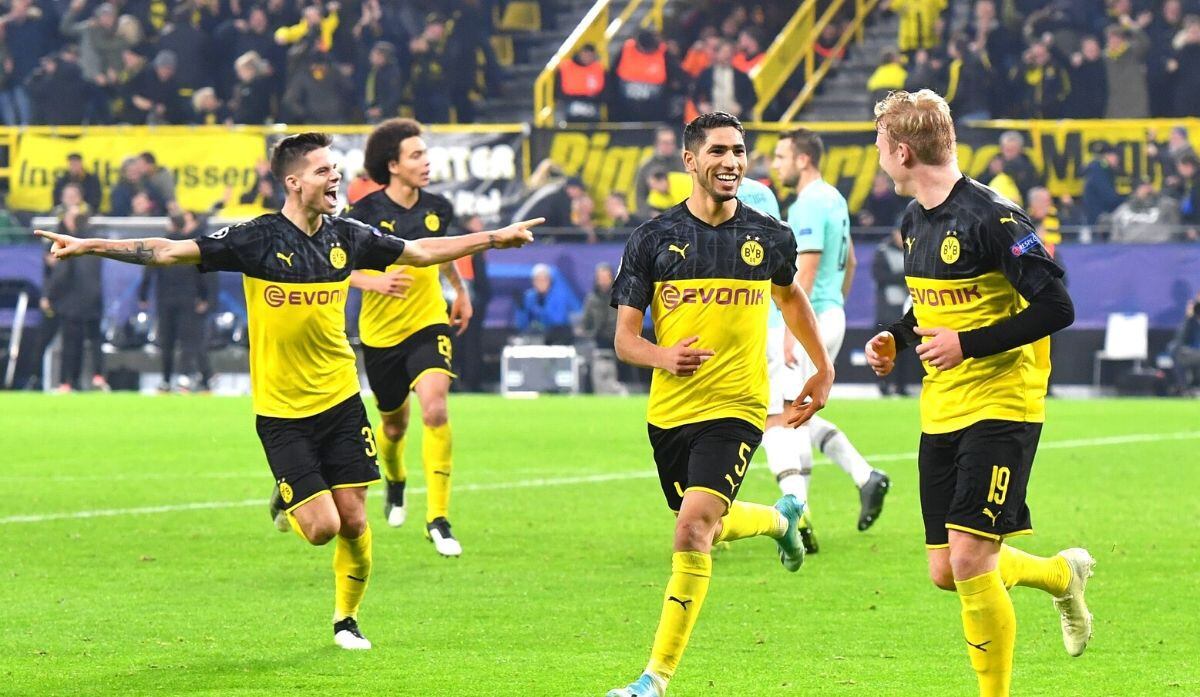 Borussia Dortmund dio vuelta aun marcador adverso ante Milan  y es segundo del Grupo F