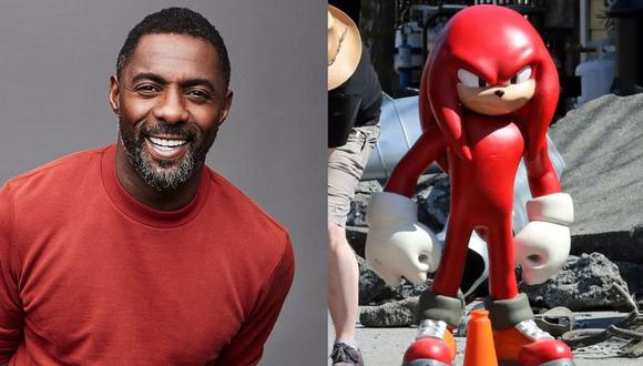 Idris Elba dará voz a Knuckles en  “Sonic: La película 2″. (Foto: Composición)