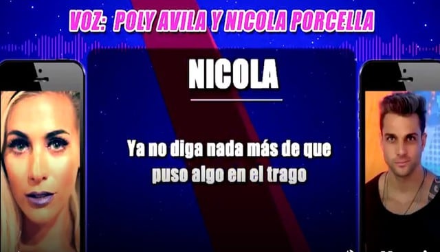 Nicola Porcella pidió a Poly Ávila que no diga que alguien "puso algo" en su trago, según nuevo audio. (Video: Magaly Tv. La firme)