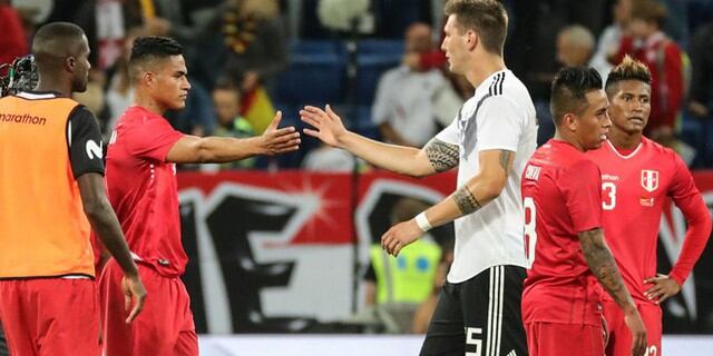 Prensa alemana destaca juego valiente de Perú en el último amistoso.