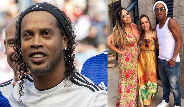 Ronaldinho y una locura de amor:  ¿Se casará con dos mujeres? ¿Con sus "dos novias"? | FOTOS