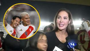 Ana Paula Consorte emocionada por el gol de Paolo Guerrero en la selección peruana: “Estoy muy feliz”