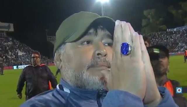 Diego Maradona se disculpa con la hinchada de Gimnasia. (Video: Fox Sports)