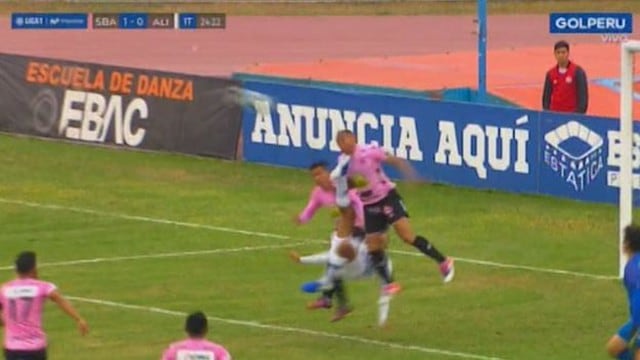 Patada en la cara de Balboa a Balbín en el Alianza Lima vs Sport Boys