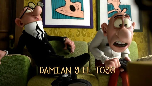 ‘Damián’ y ‘el Toyo’ presentan su primera cinta en 3D, ‘Los súper agentes locos’. (Foto: Captura de Youtube)