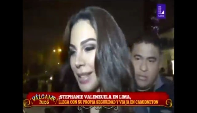 Stephanie Valenzuela en Lima