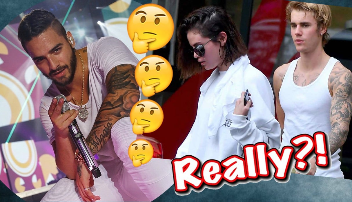 ¿Maluma y su dueto con Selena Gómez nunca se concretó por culpa de Justin Bieber? [VIDEOS y FOTOS]