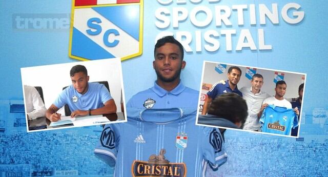 Jhon Marchán presentado como nuevo refuerzo de Sporting Cristal