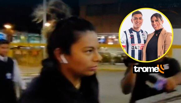 Rosa Fuentes regresó al Perú, tras el escándalo de Paolo Hurtado y Jossmery Toledo. (Captura Magaly Tv)