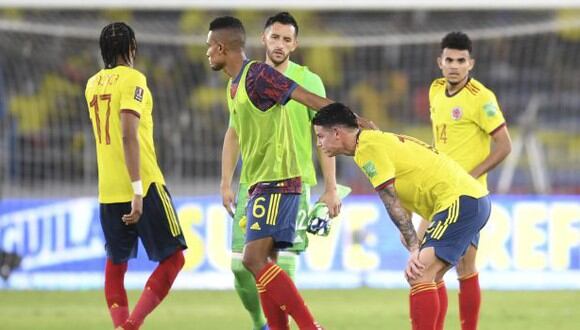 Colombia se enfrentará ante Bolivia en el último partido de las Eliminatorias Qatar 2022. (Foto: AFP)
