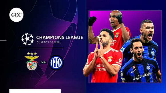 Benfica vs. Inter: apuestas, horarios y canales de TV para ver la Champions League
