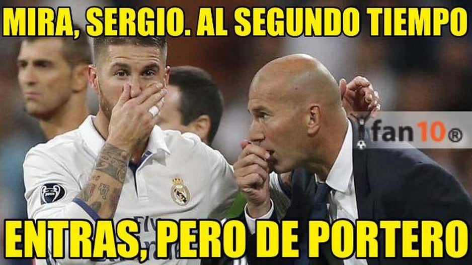 Los memes del Real Madrid vs. Villarreal se burlaron de Sergio Ramos y James Rodríguez.