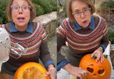 El video viral que muestra cómo tallar calabazas para Halloween en pocos minutos