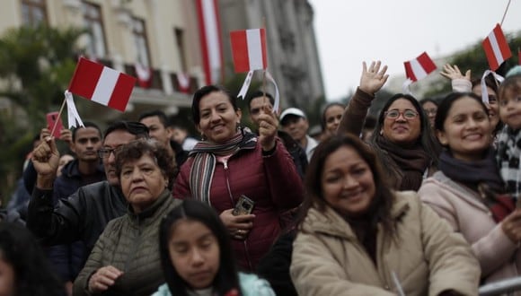 Felices fiestas Patrias para todos los peruanos. (GEC)