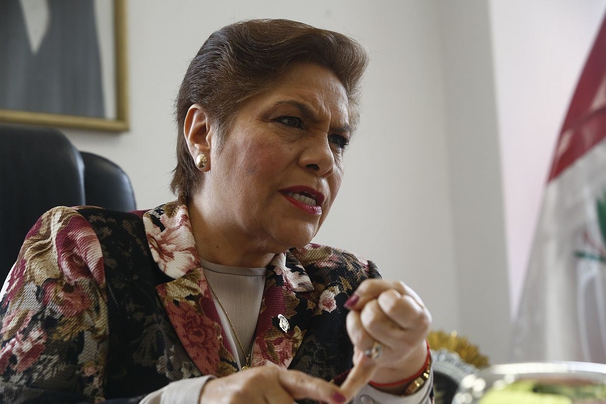 La congresista de Fuerza Popular Luz Salgado dijo que las denuncias contra Pedro Chávarry no pueden "forzar las cosas". (Foto: USI)