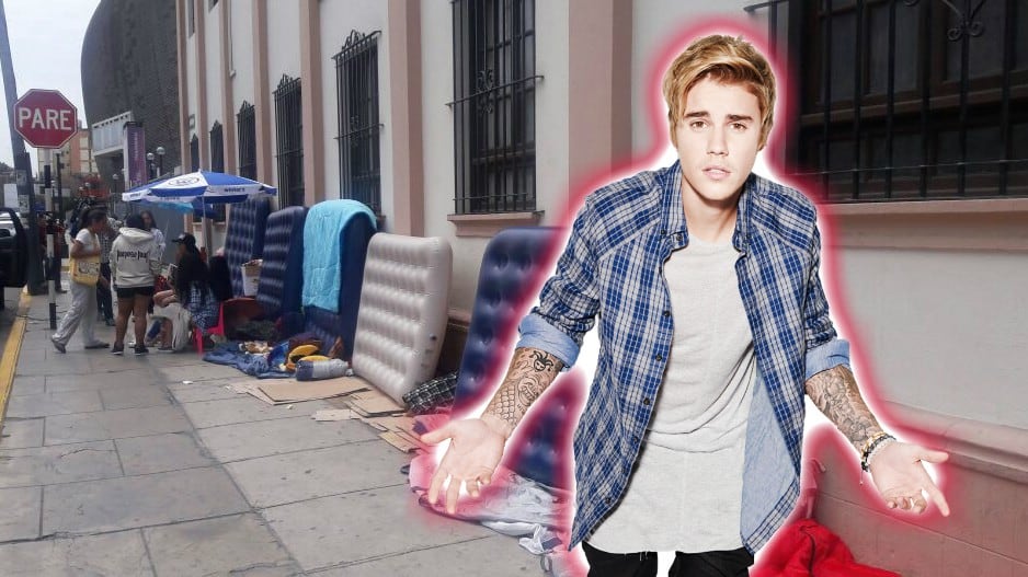 Justin Bieber en Lima