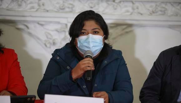 Betssy Chávez dirige la cartera de Trabajo y es Congresista por Perú Libre. (Foto: archivo GEC)