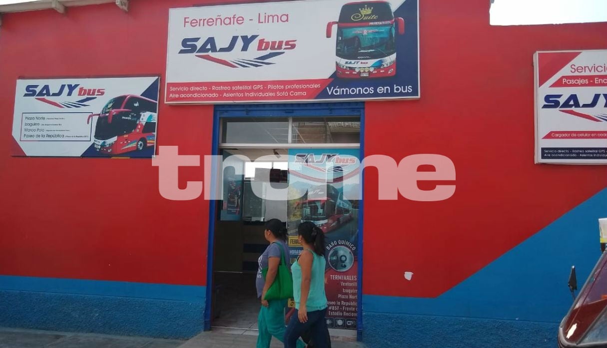 Operaciones de empresa Sajy Bus son suspendidas en Ferreñafe. Foto: Trome