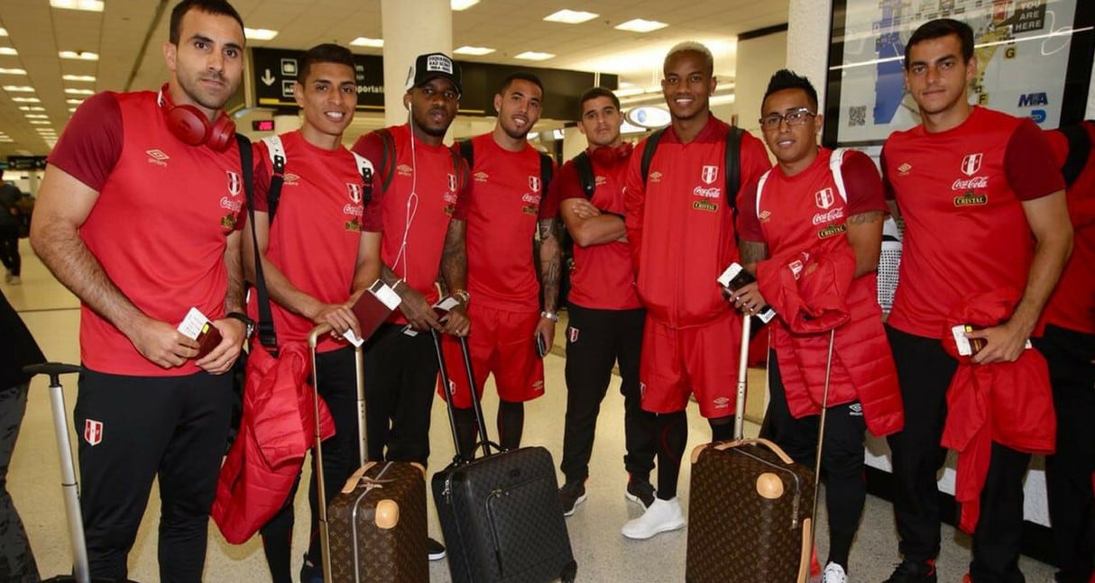 Selección peruana viajó rumbo New Jersey para segundo amistoso rumbo a Rusia 2018