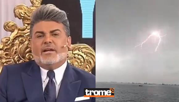 Andrés Hurtado anuncia llegada de extraterrestres tras tormenta eléctrica