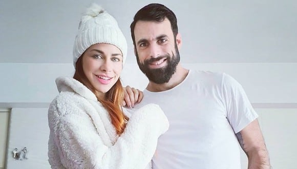 Xoana González y su novio Javier González