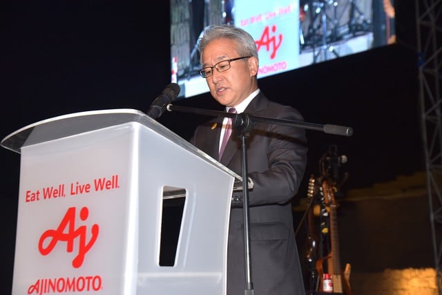 Takaaki Nishi, presidente del Grupo Ajinomoto agradece la confianza brindada al país que le abrió las puertas