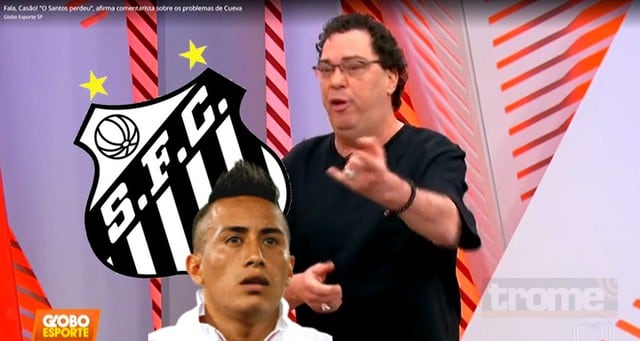 Palos, desde Brasil, para Christian Cueva por su conducta  en Santos FC