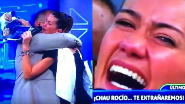 Rocío Gómez 'La Nena' lloró en último programa junto al 'Tanque' Arias