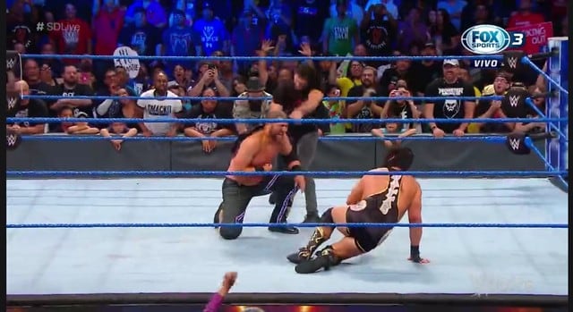 Rollins atacó sin piedad al Equipo B. (Captura Fox Sports 3)