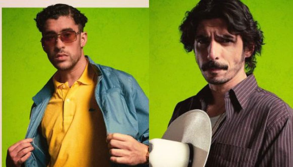 Bad Bunny interpretará a 'El Kitty' Páez y Alberto Guerra es 'El Mayo' Zambada. (Fotos: Instagram Netflix)
