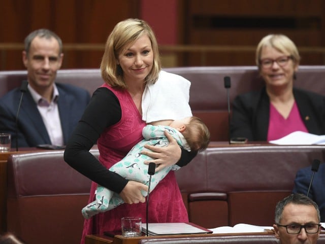 Larissa Waters es una importante figura del Partido Verde de Australia.