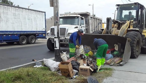 Trujillo. Cuatro trabajadores de limpieza se habrían contagiado en el mercado La Hermelinda. (GEC)